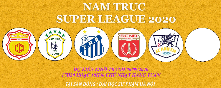 Cover NAM TRUC SUPER LEAGUE 2020